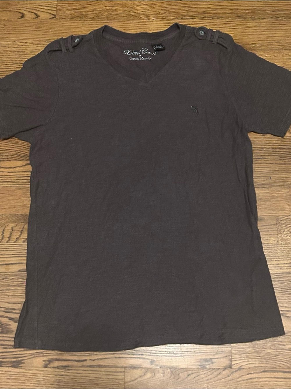 Banana Republic Brown V-Neck Short Sleeve Tee